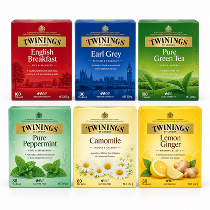 Twinings 唐寧 Chai Latte・Matcha Latte｜8包入